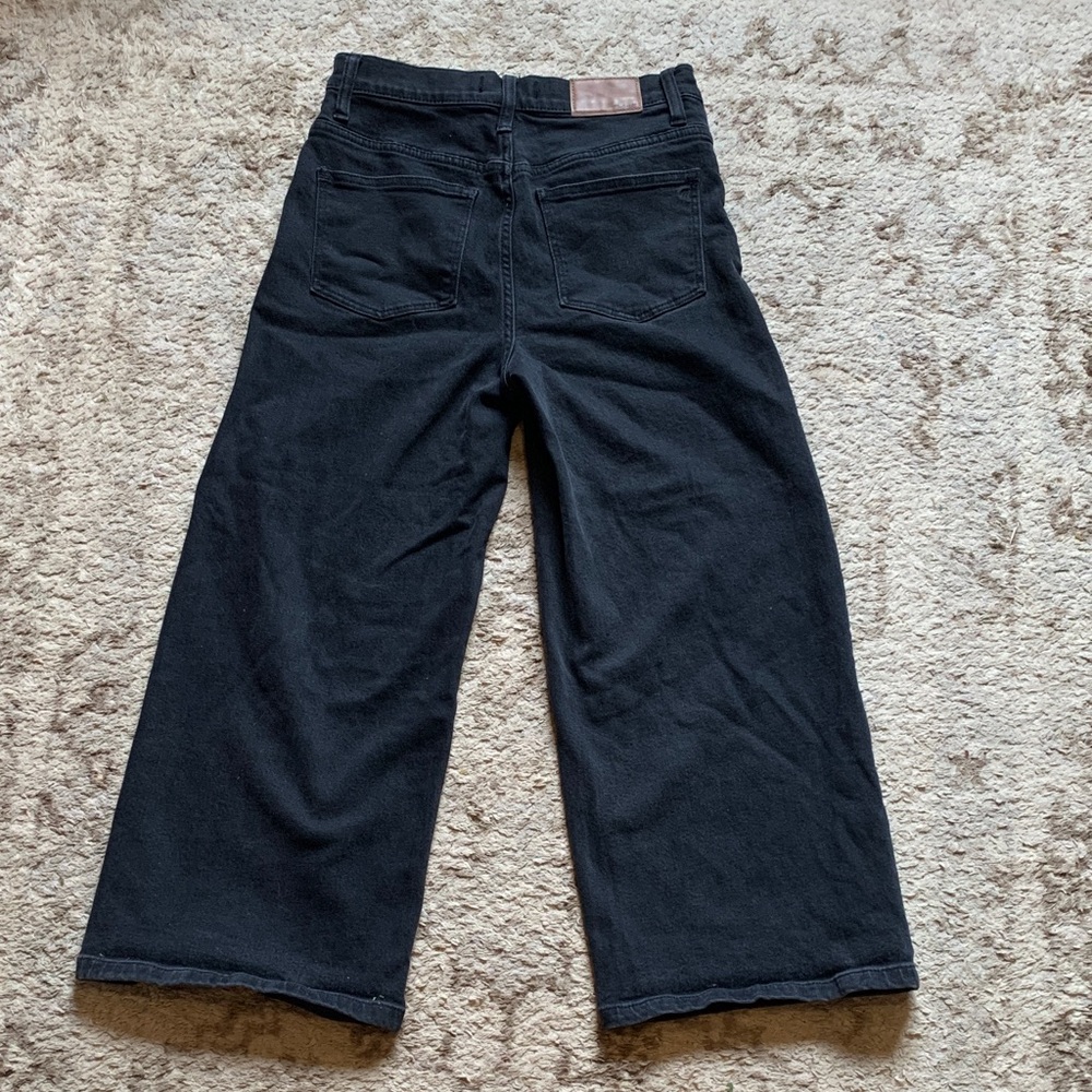 Madewell wide leg crop jeans 26 - Picture 4 of 4